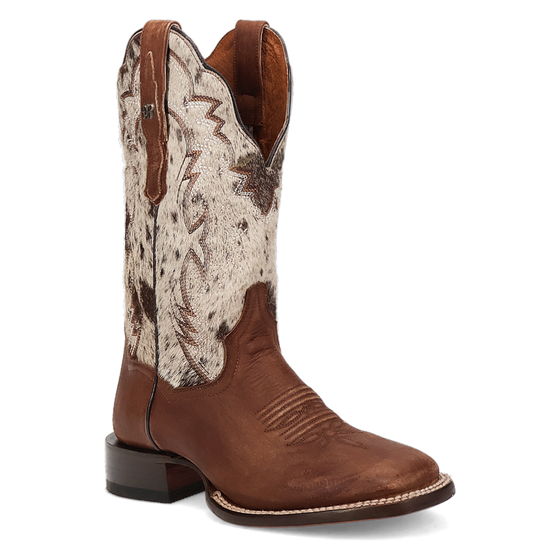 Dan Post Women's 11" Clarabelle Leather Western Boot - Brown DP5252