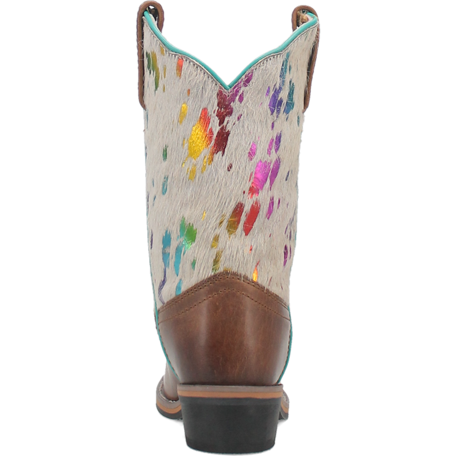 Dan Post Kid's 8" Rumi Leather Western Boot - White DPC2908