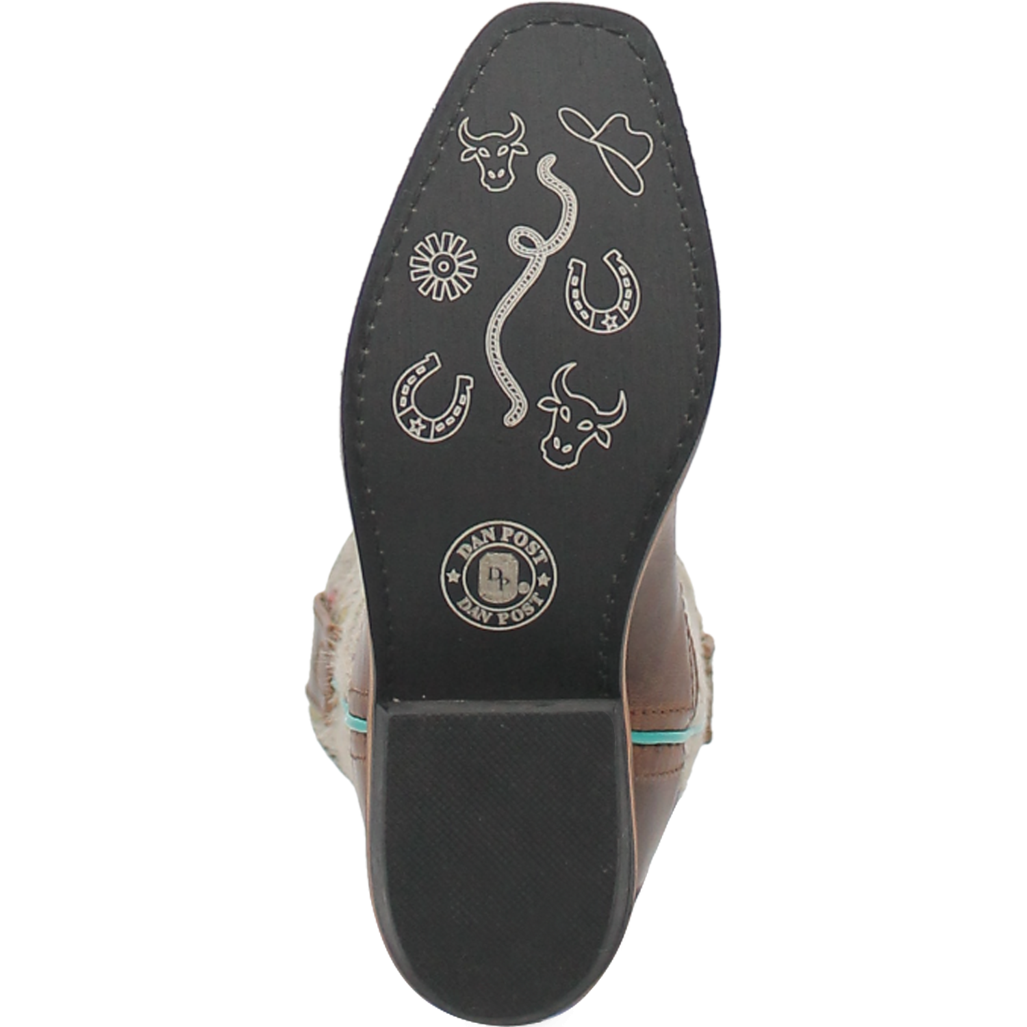 Dan Post Kid's 8" Rumi Leather Western Boot - White DPC2908