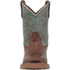 Dan Post Kid's 8" Lil Bisbee" Western Boot - Brown/Blue DPC2918