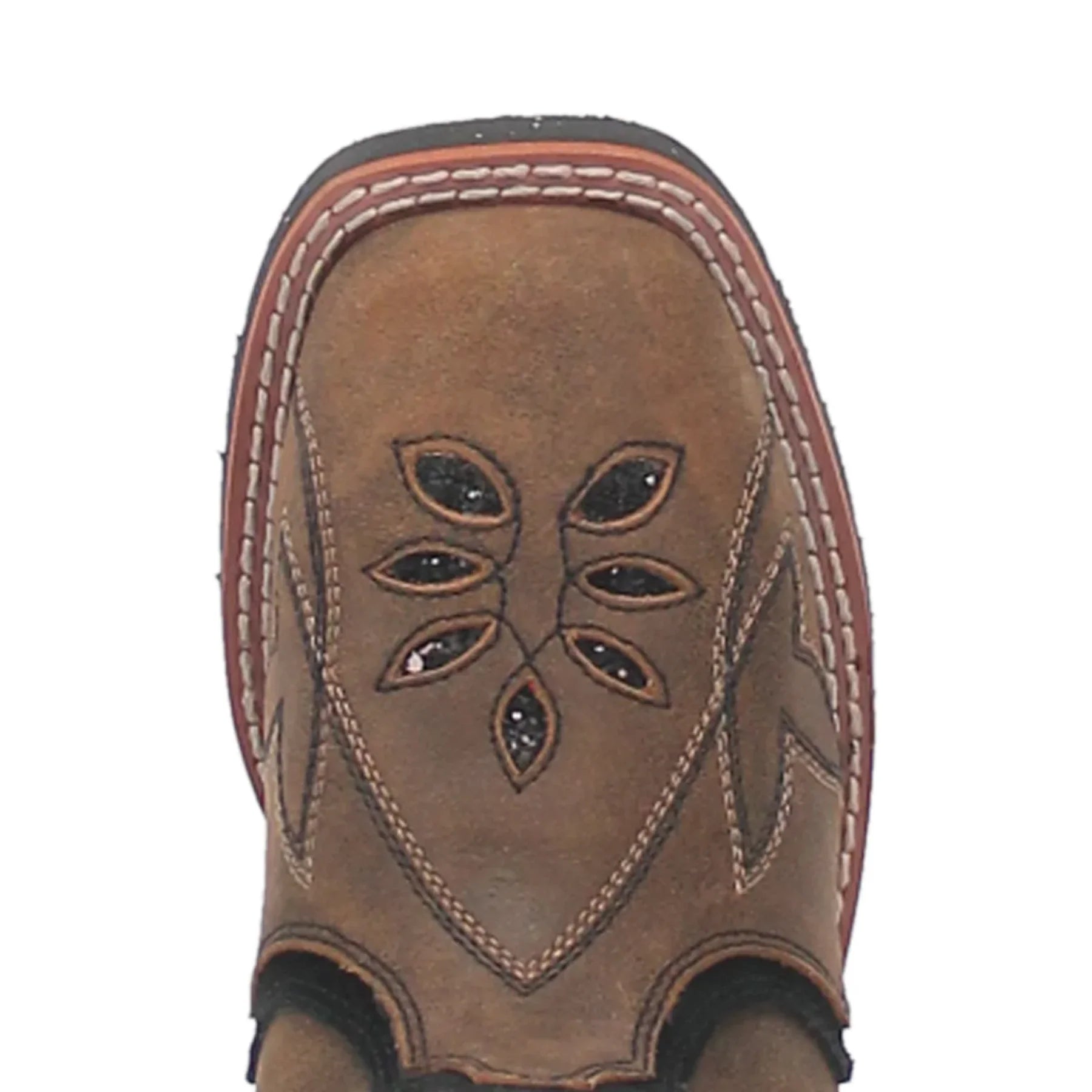 Dan Post Kid's 8" Posy Square Toe Western Boot - Honey DPC2924