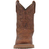 Dan Post Kid's 8" Durant Jr Square Toe Western Boot - Rust DPC2926