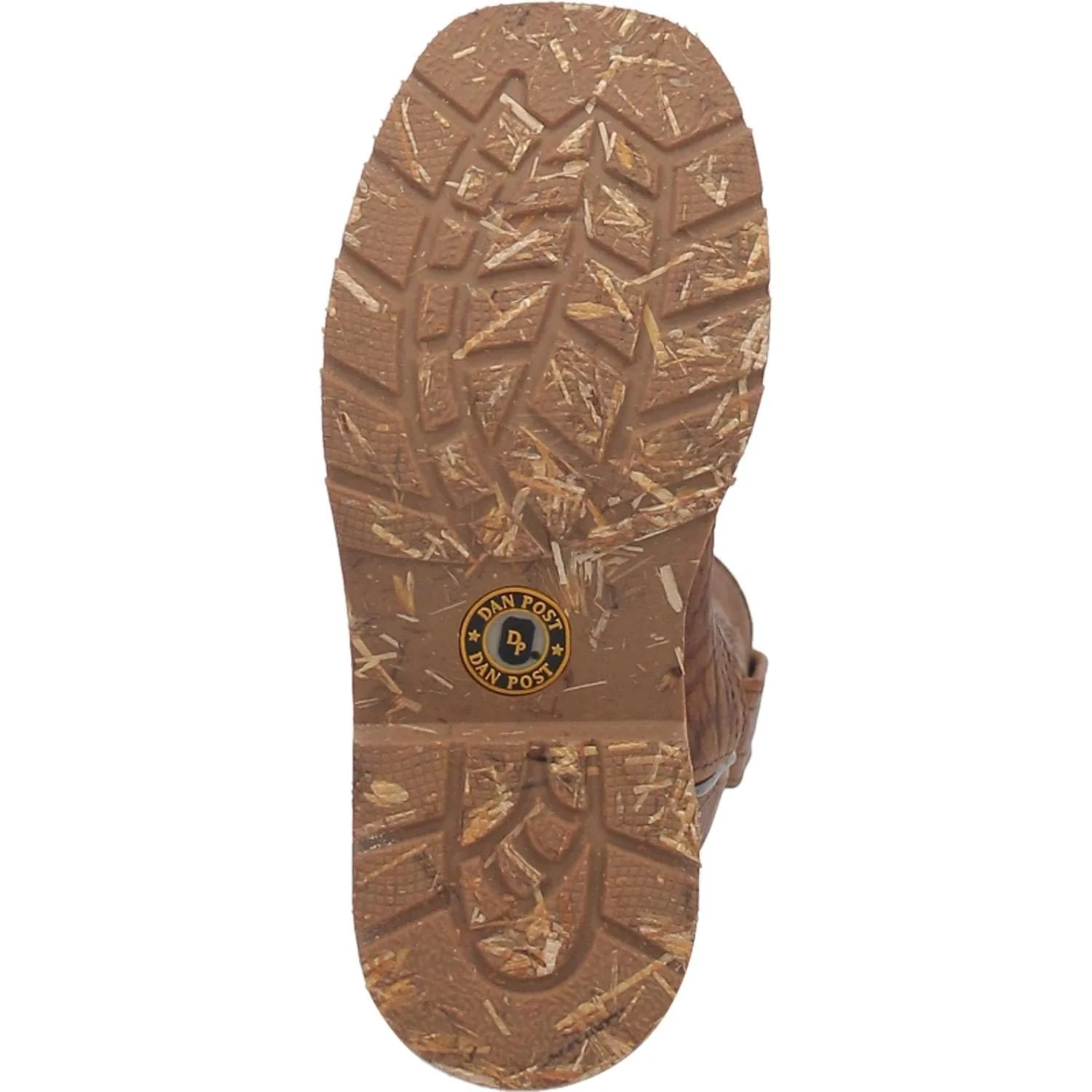 Dan Post Kid's 8" Durant Jr Square Toe Western Boot - Rust DPC2926