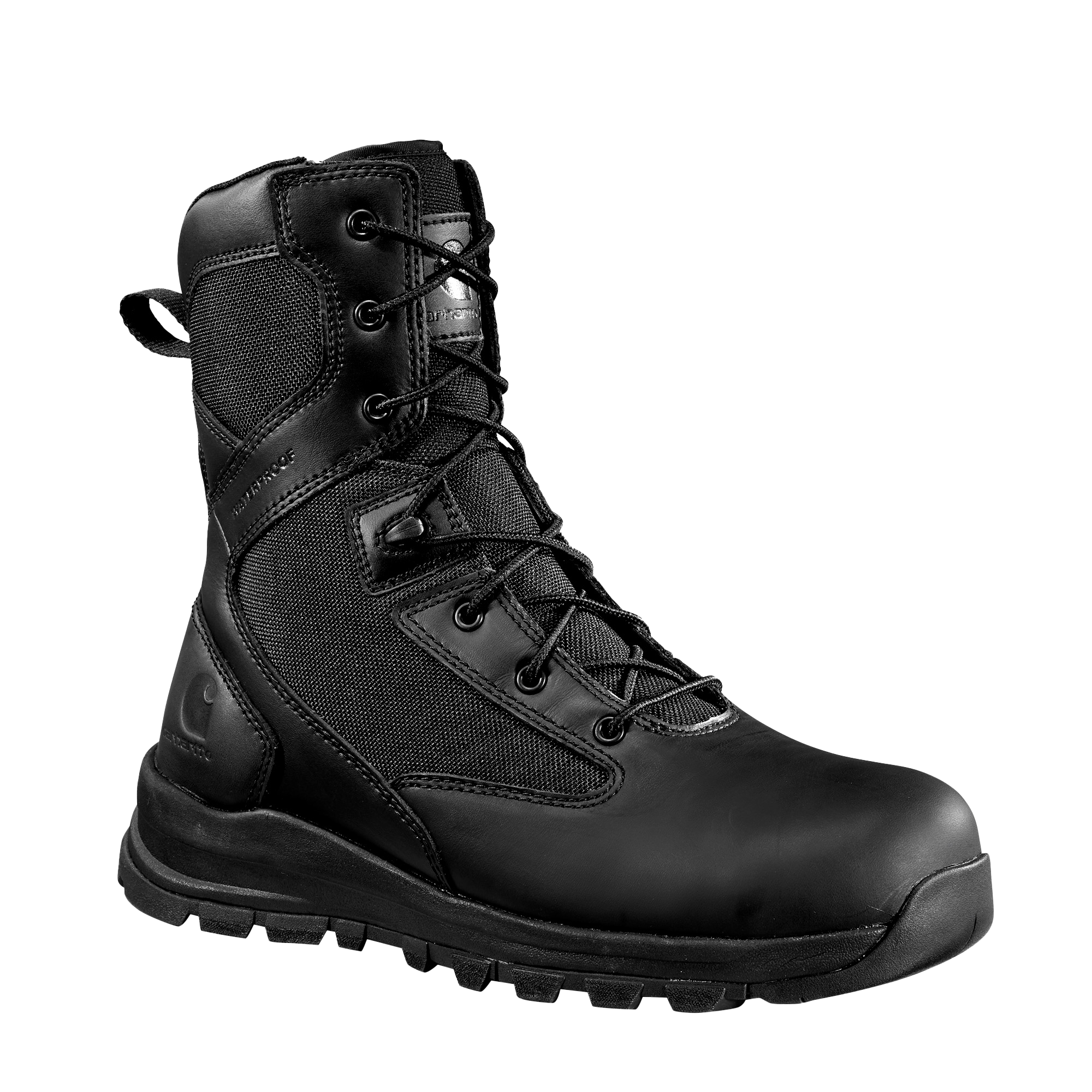 Carhartt Men's 8" Gilmore Waterproof Zip Boot - Black FH8021-M