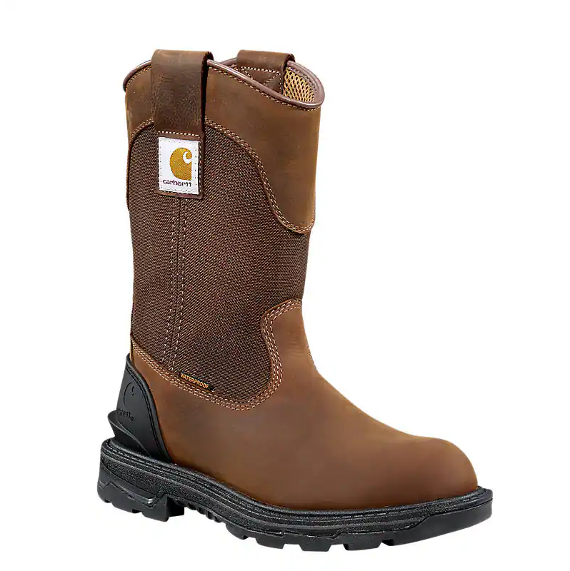 Carhartt Women's 11" Ironwood WP Alloy Toe Wellington Boot - Brown FT1502-W