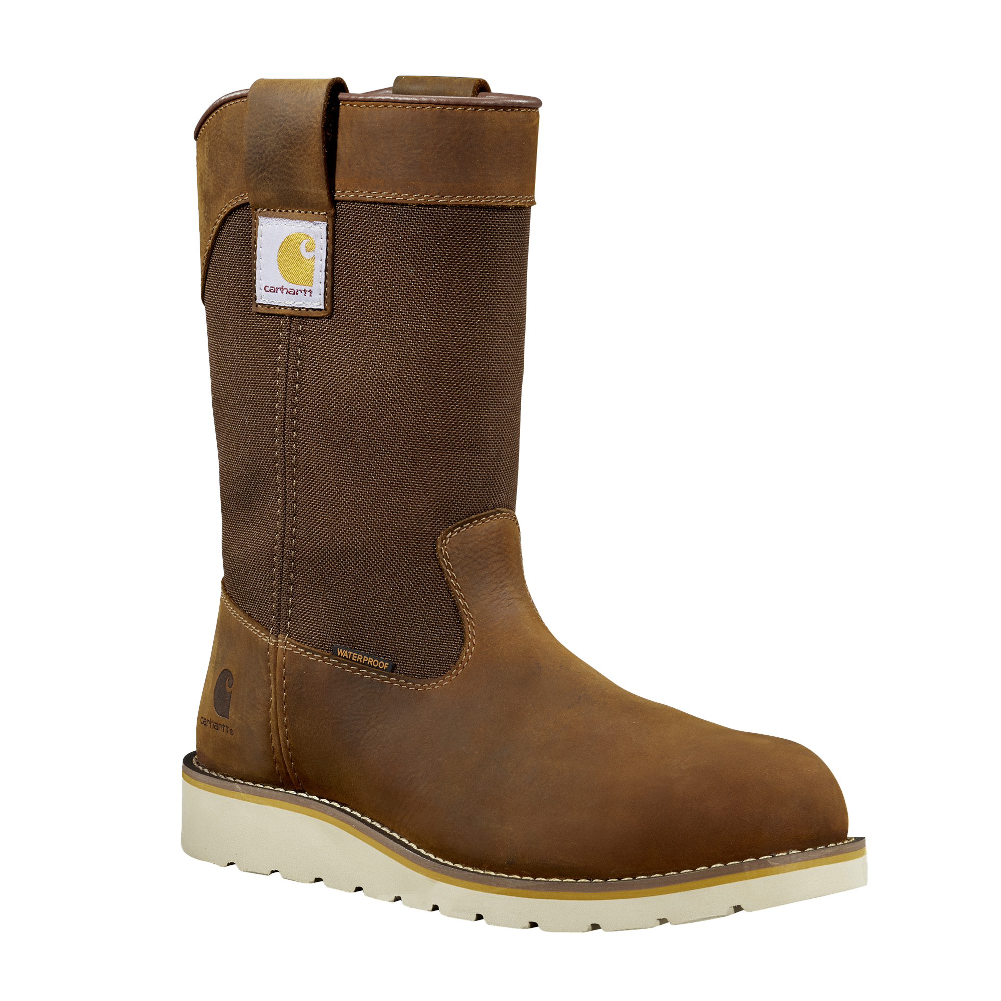 Carhartt Men's 10" WP Wellington Wedge Boot - Brown FW1032-M