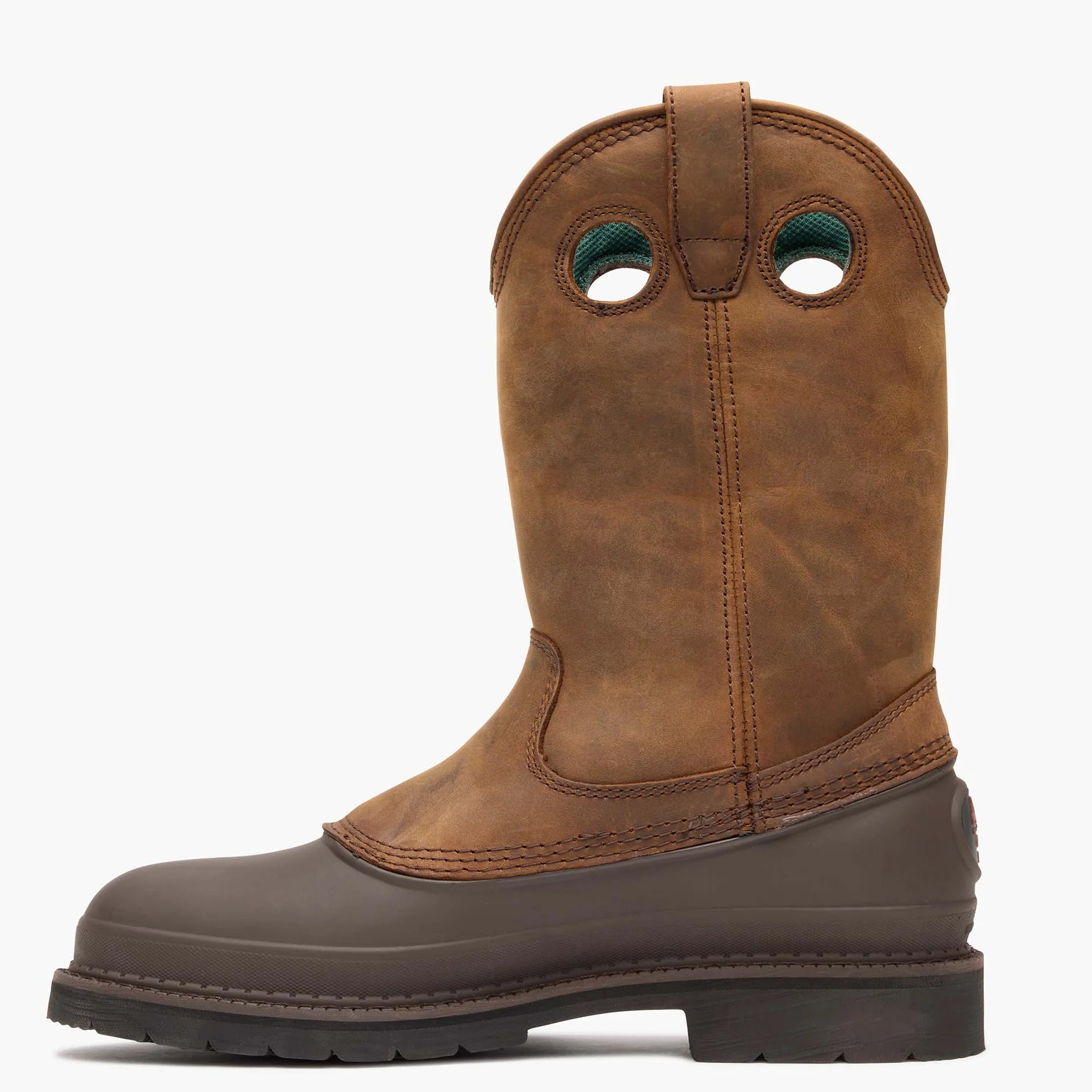 Georgia Men's 12" Muddog Wellington Work Boot - Mississippi Brown G5514