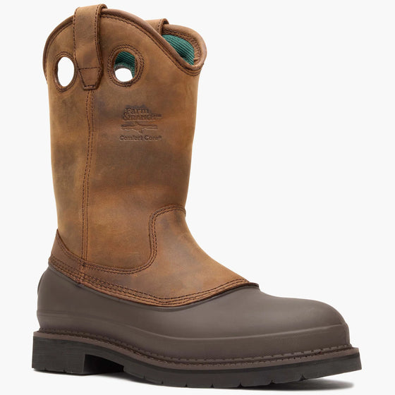 Georgia Men's 12" Muddog Wellington Work Boot - Mississippi Brown G5514