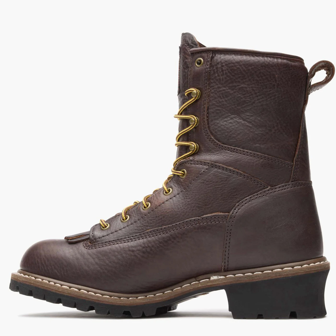 Georgia Men's 8" Steel Toe Waterproof Logger Work Boots - Brown G7313