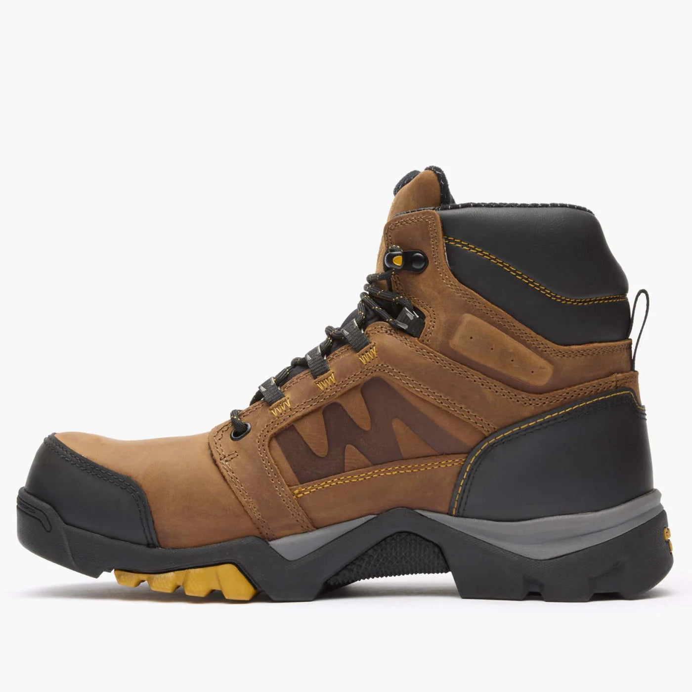 Georgia Men's 6" Amplitude Composite Toe Waterproof Work Boot - Trail Crazy Horse GB00129