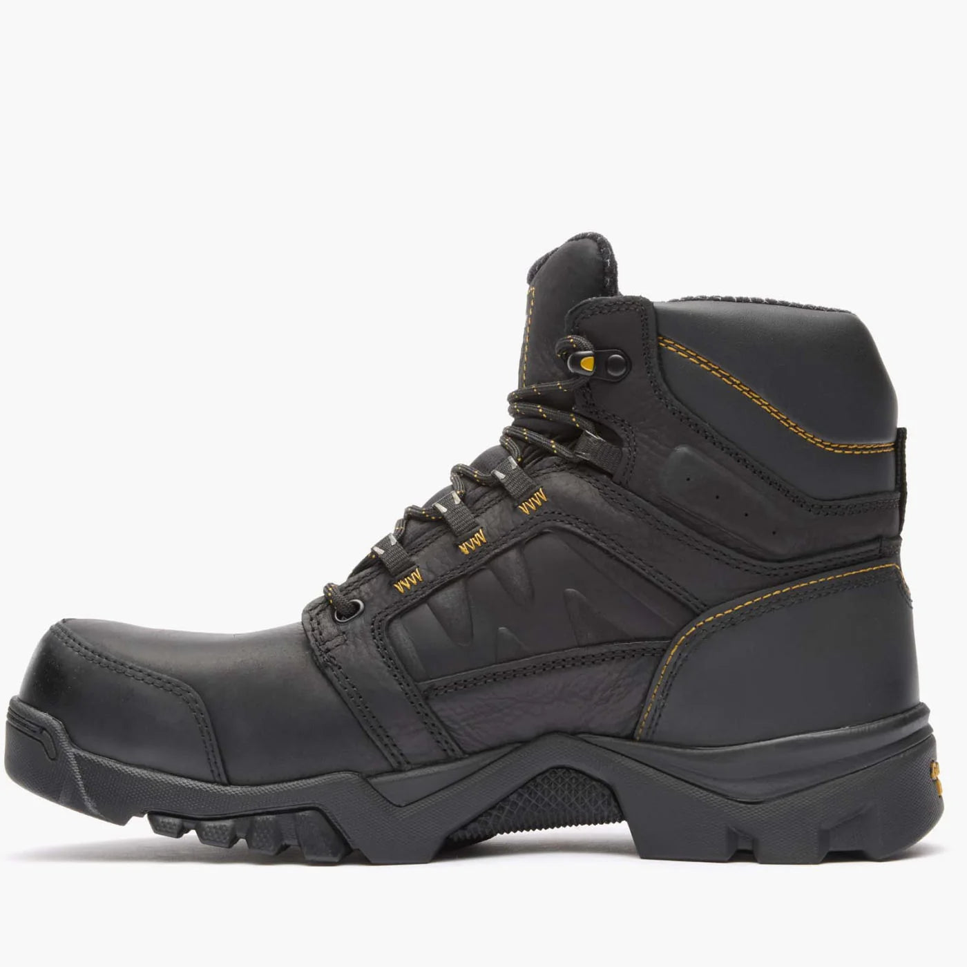 Georgia Men's 6" Amplitude Composite Toe Waterproof Work Boot - Black GB00130