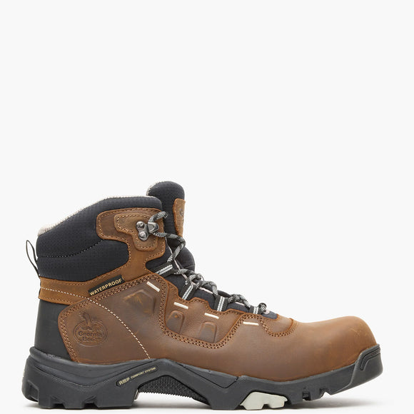 Georgia Men's 5" Amplitude Waterproof Composite Toe Work Boot - Brown GB00216