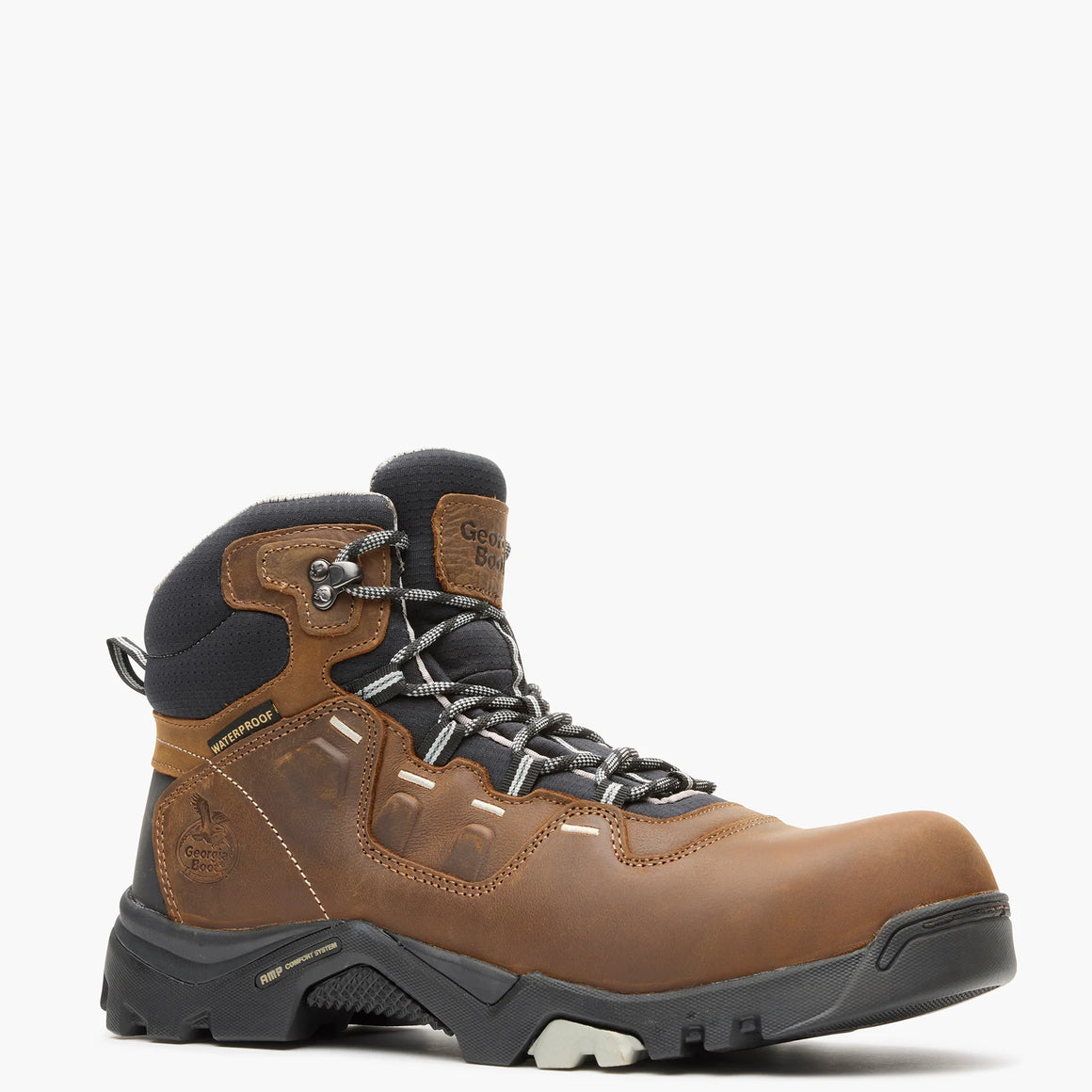 Georgia Men's 5" Amplitude Waterproof Composite Toe Work Boot - Brown GB00216