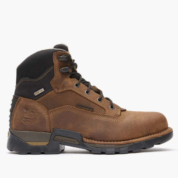 Georgia Men's 6" Eagle One Waterproof Work Boot - Brown GB00312