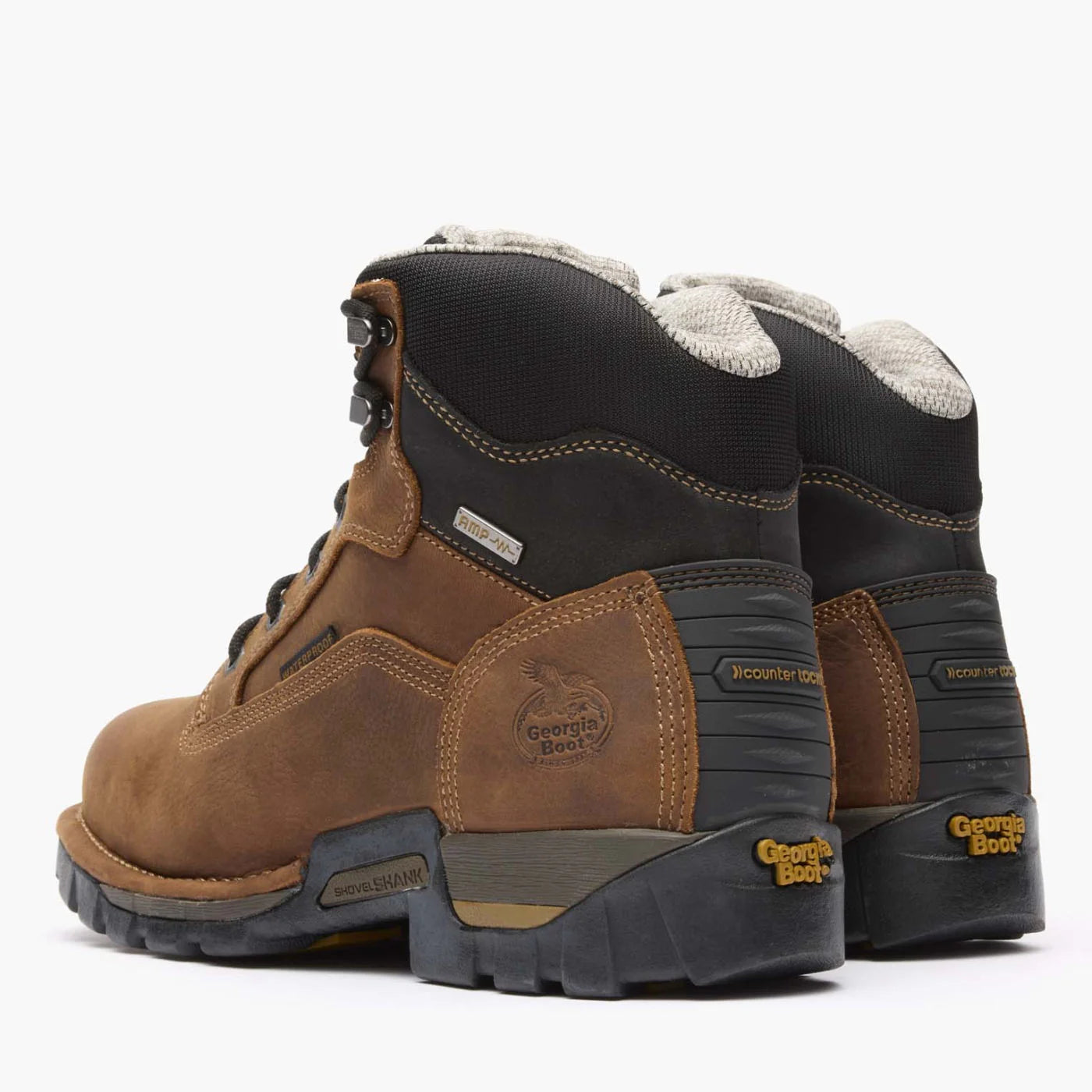 Georgia Men's 6" Eagle One Waterproof Work Boot - Brown GB00312