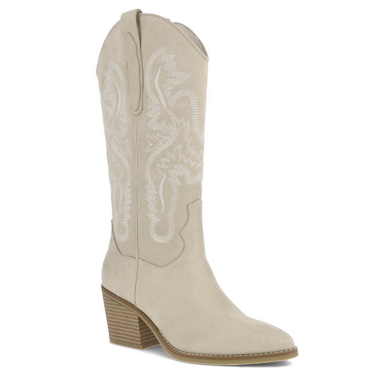 Mia Crosley Western Women's Boot - Seashell GS1587226
