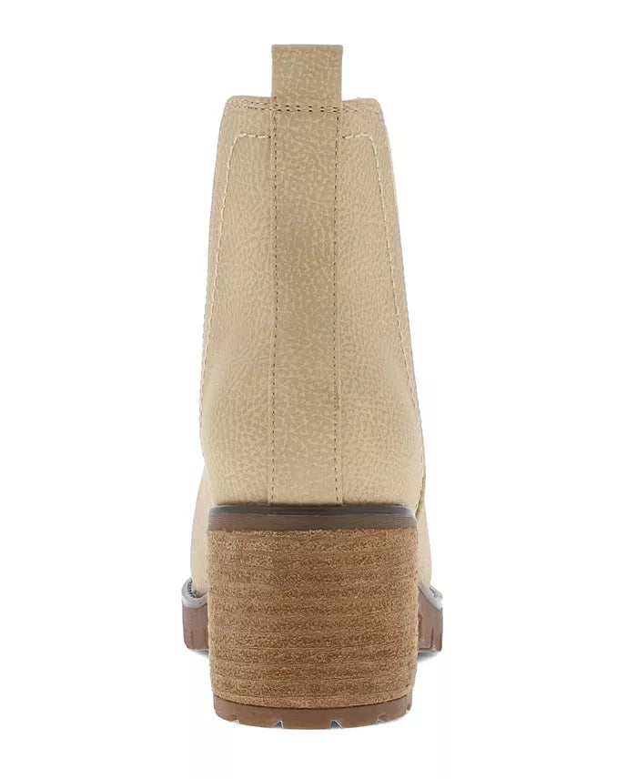 Mia Women's Jody Slip-on Platform Boot - Beige GS875004