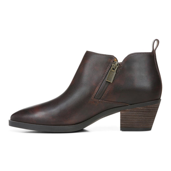 Vionic Women's Cecily Ankle Bootie - Chocolate H7729L1