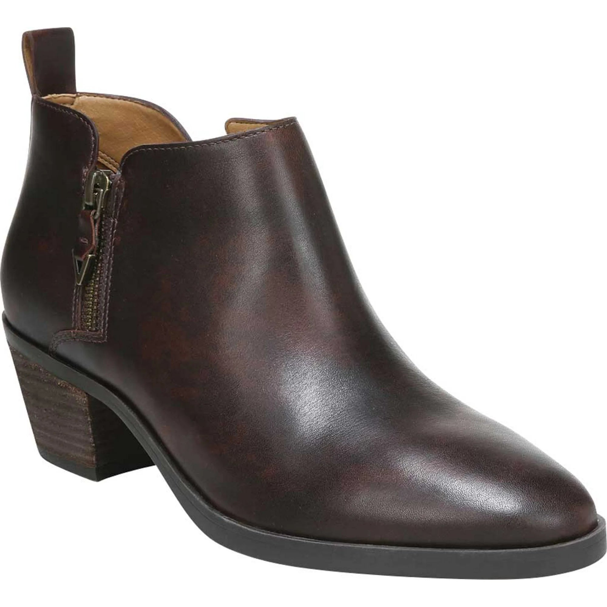 Vionic Women's Cecily Ankle Bootie - Chocolate H7729L1