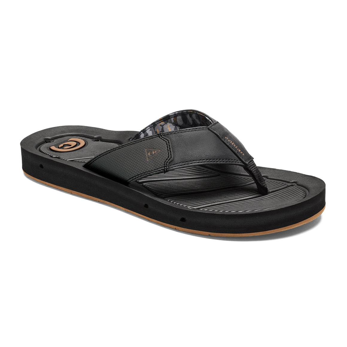 Cobian Men's Draino 3 Flip Flop - Midnight HBD23-415
