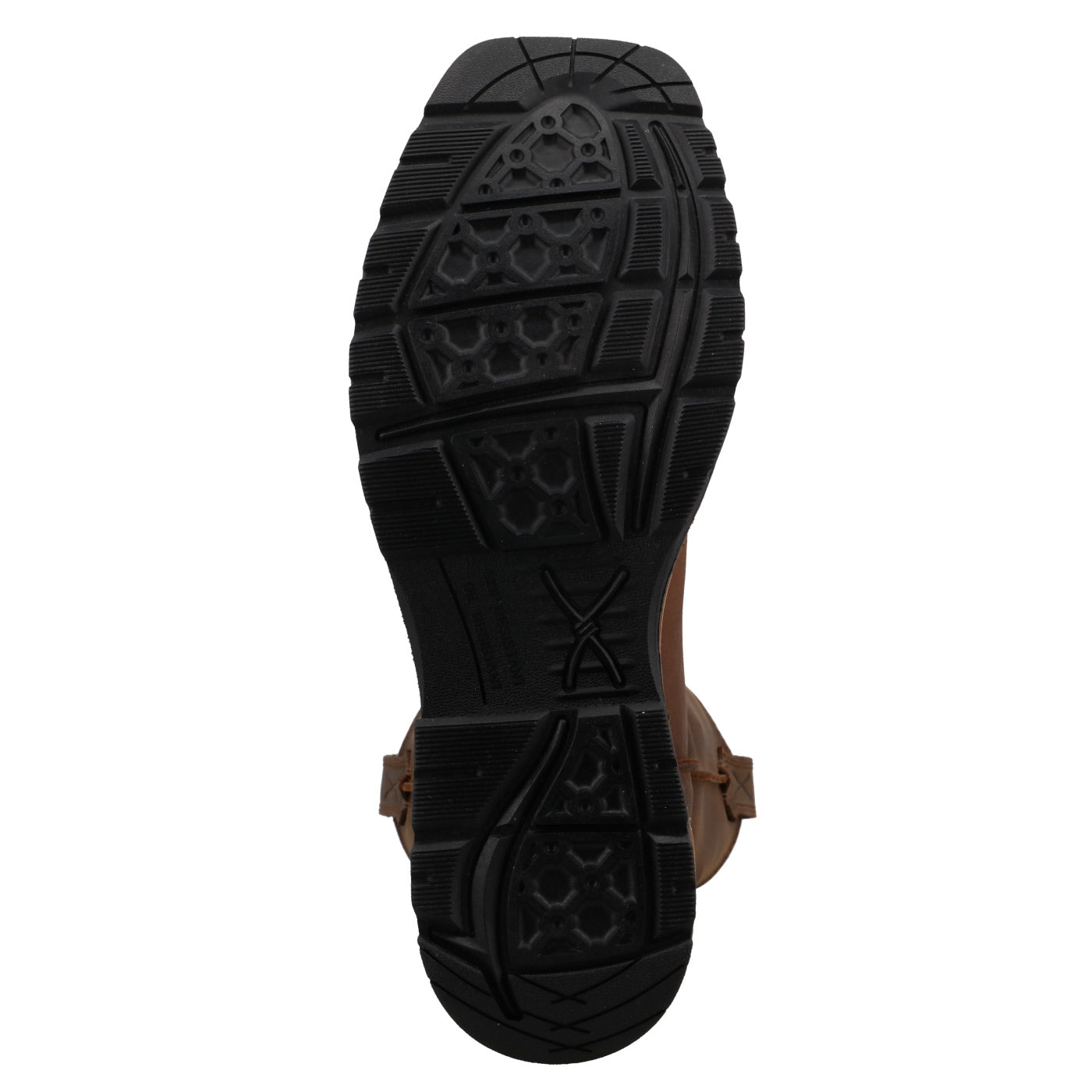 Twisted X Men's 10" Cowboy Nano CT Work Western Boot - Dark Brown MCN0001