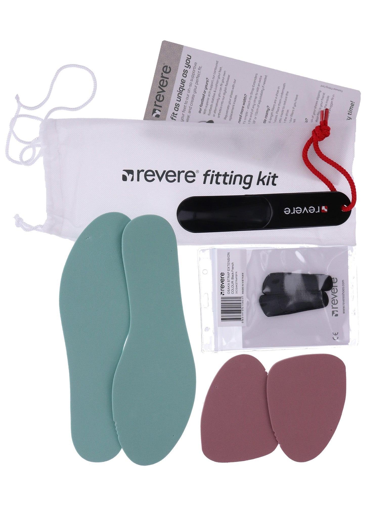 Revere Women's Osaka Mary Jane Shoe - Champagne Angle