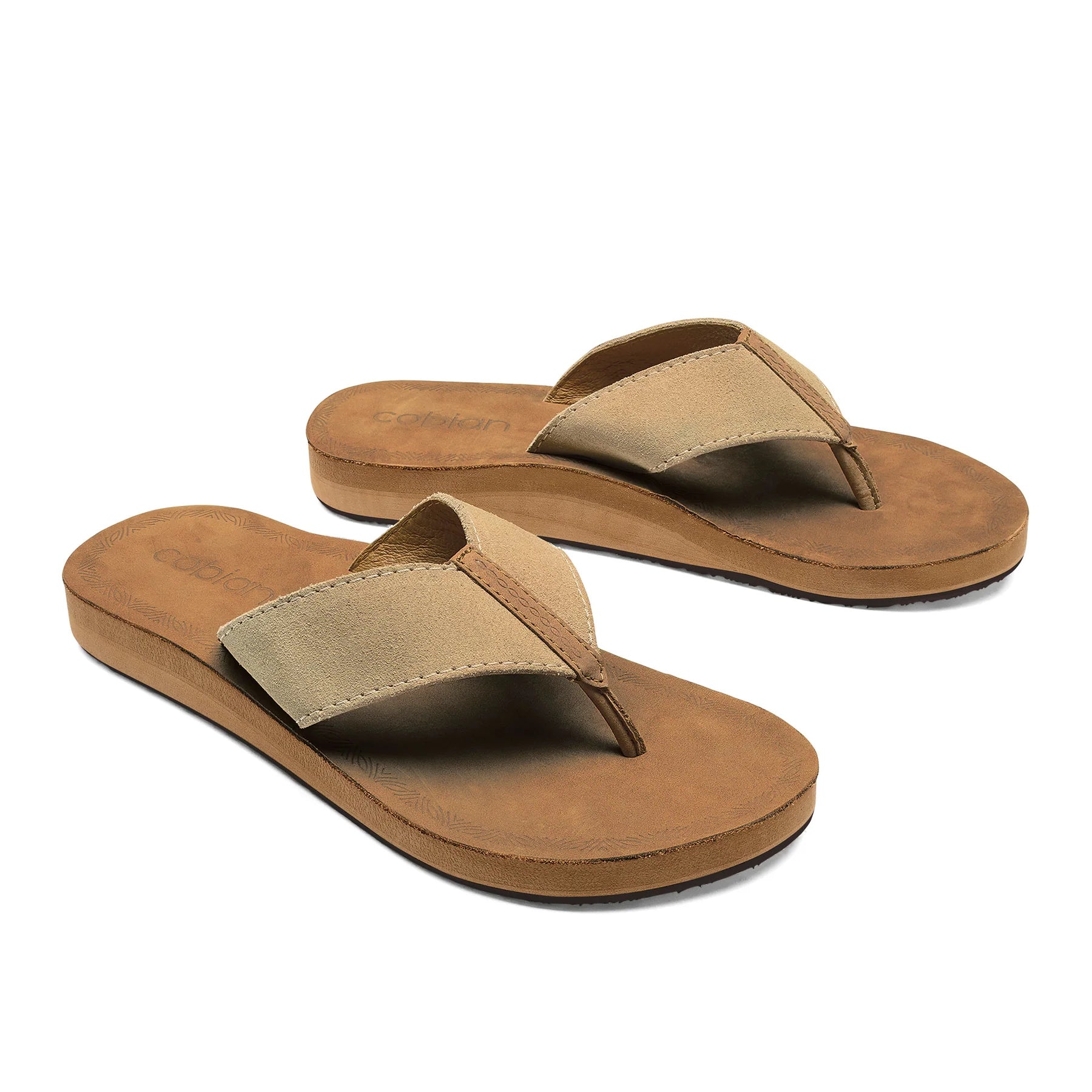 Cobian Women's Paloma Leather Flip-Flop - Cream PLO24-110