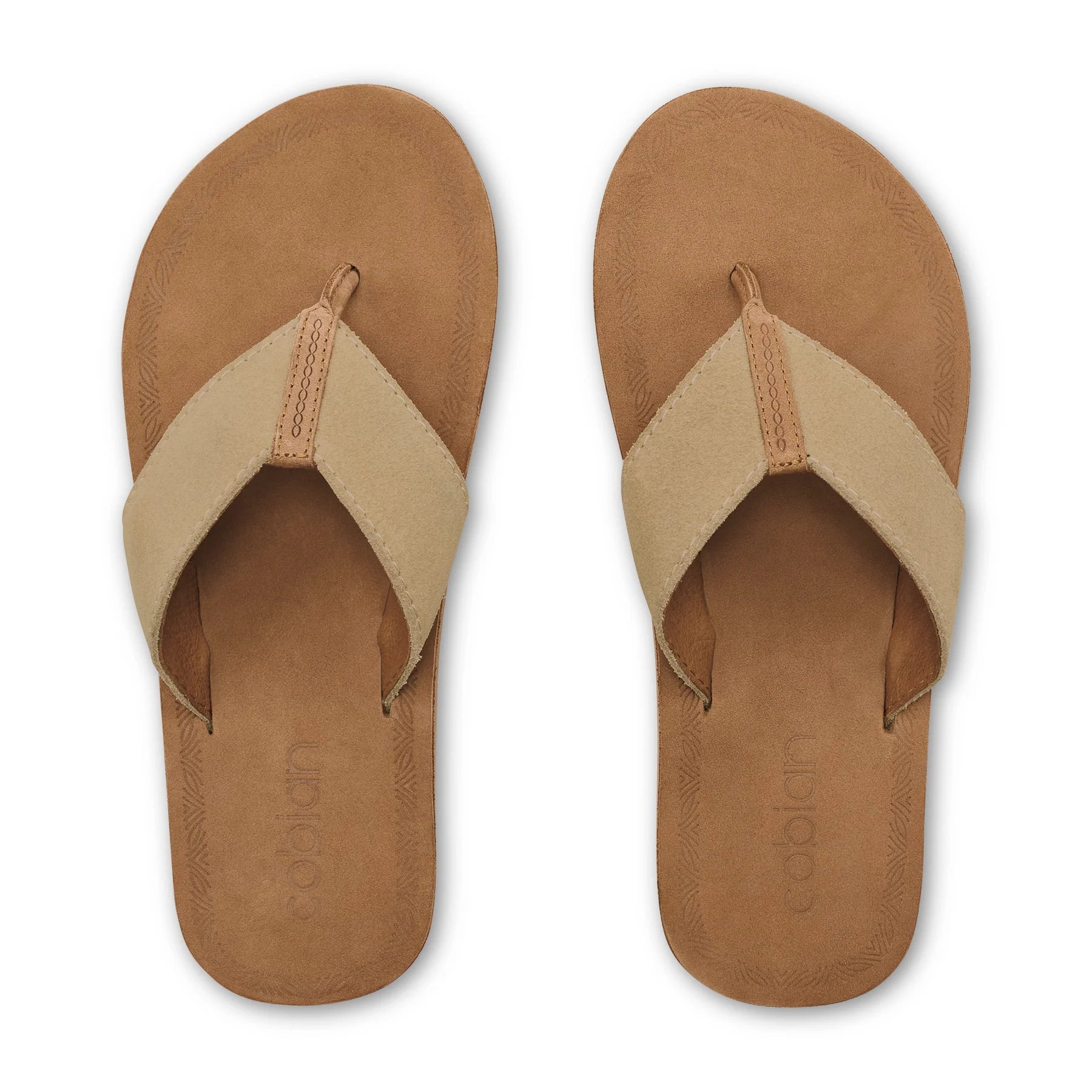 Cobian Women's Paloma Leather Flip-Flop - Cream PLO24-110
