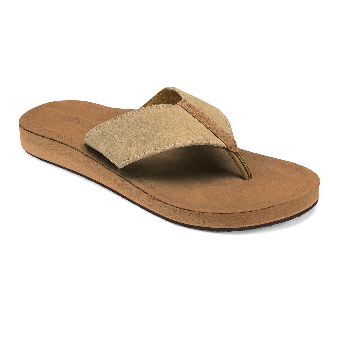 Cobian Women's Paloma Leather Flip-Flop - Cream PLO24-110