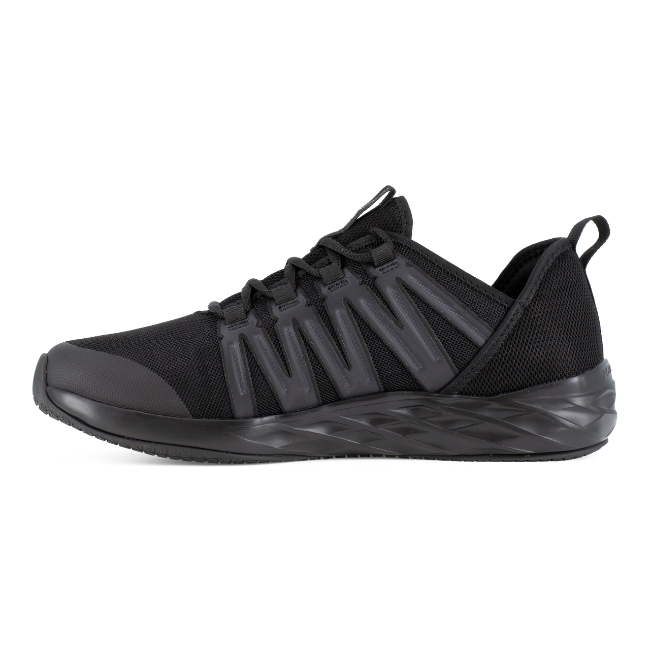 Reebok Women's Astroride Athletic Soft Toe Work Shoe - Black RB223 - ShoeShackOnline