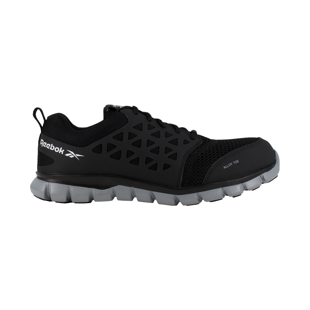 Reebok Men's Sublite Athletic Alloy Toe Work Shoe - Black RB4041