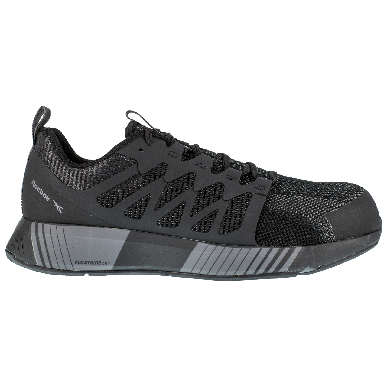 Reebok Men's Fusion Flexweave Athletic Work Shoe - Black RB4310