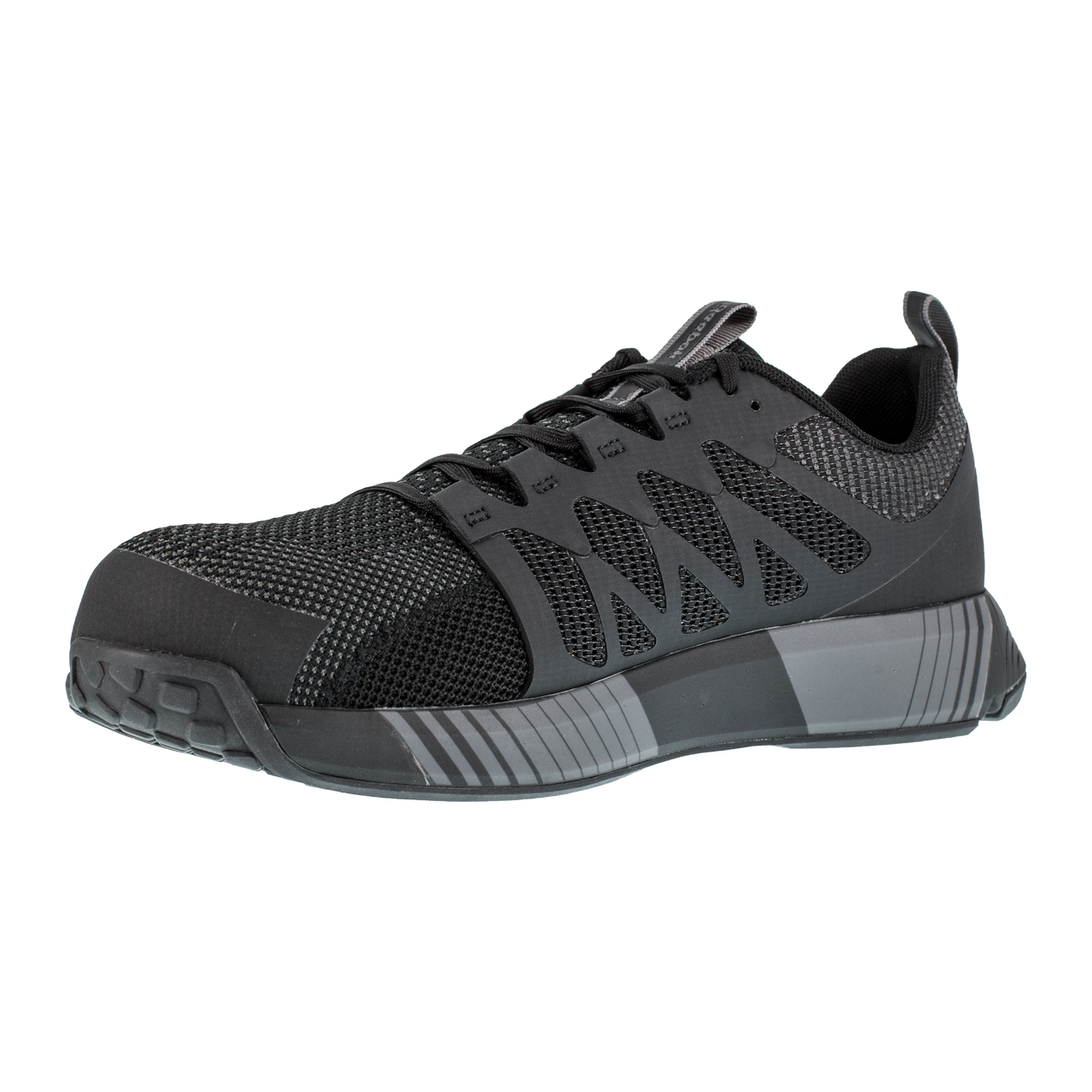 Reebok Men's Fusion Flexweave Athletic Work Shoe - Black RB4310