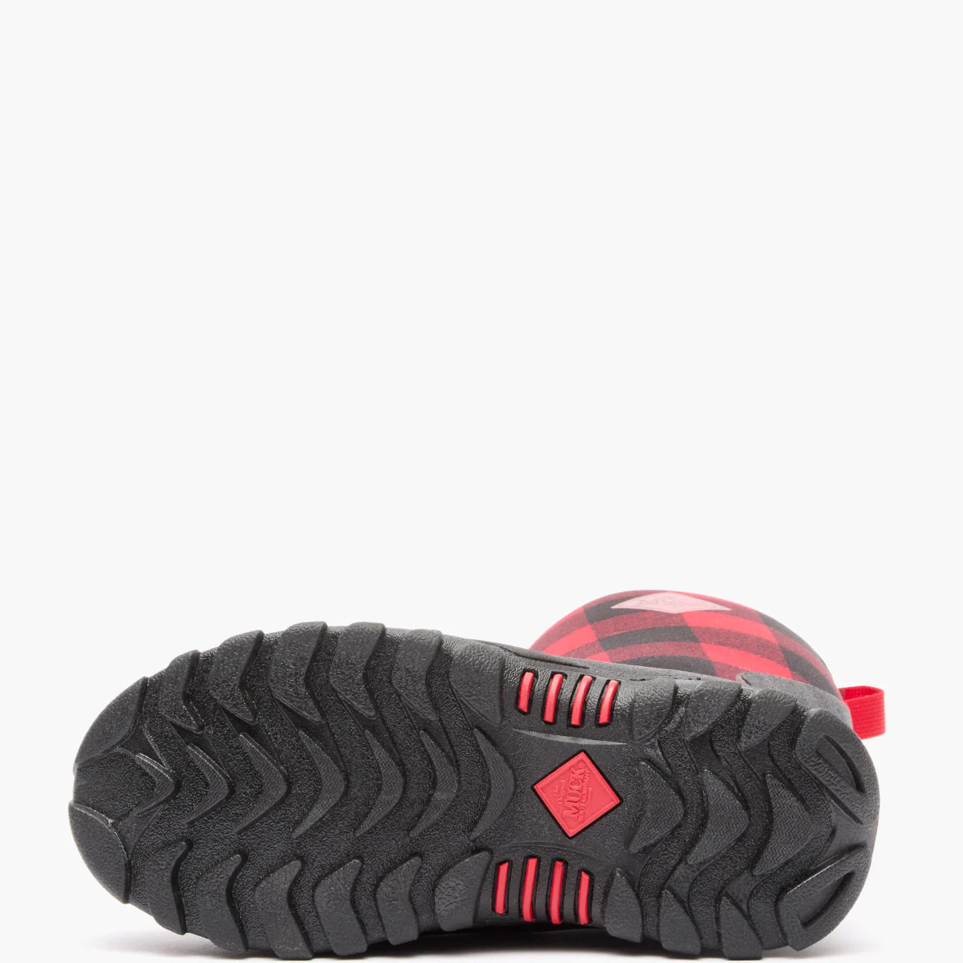 Muck Boot Kid's Rugged II Rubber Boot - Black/Buffalo Plaid RG26PLD - ShoeShackOnline