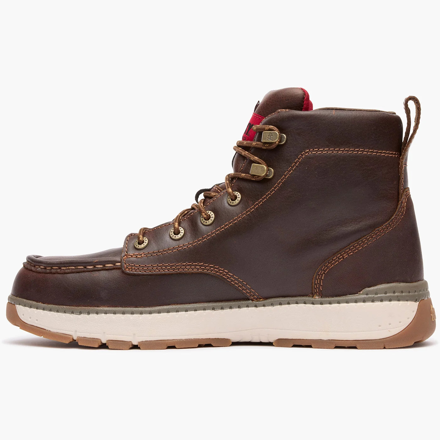 Rocky Men's 6" Rebound Wedge Composite Toe Work Boot - Tobacco RKK0435