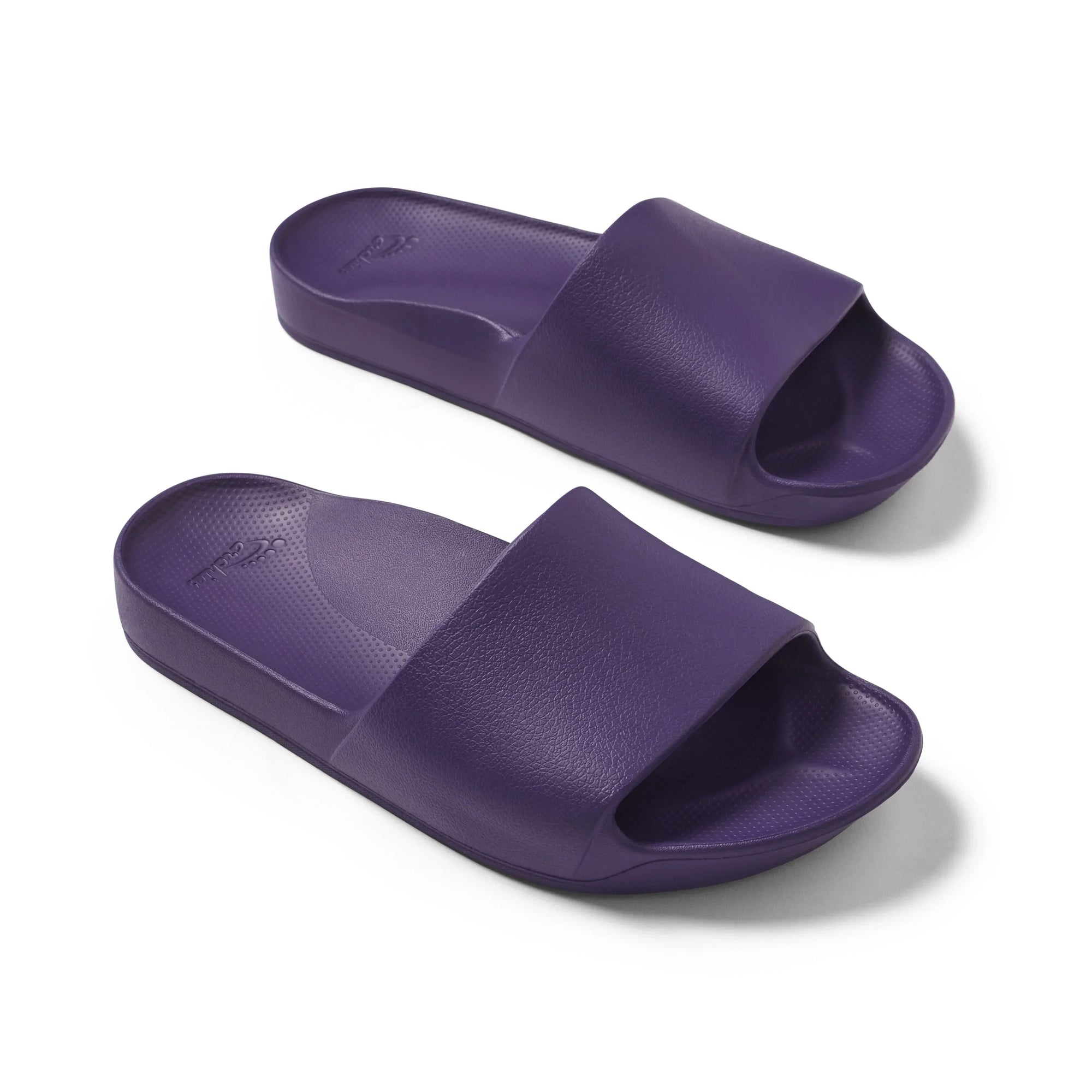 Archie Arch Support Unisex Slide Sandals - Purple SLD-SB-PAC