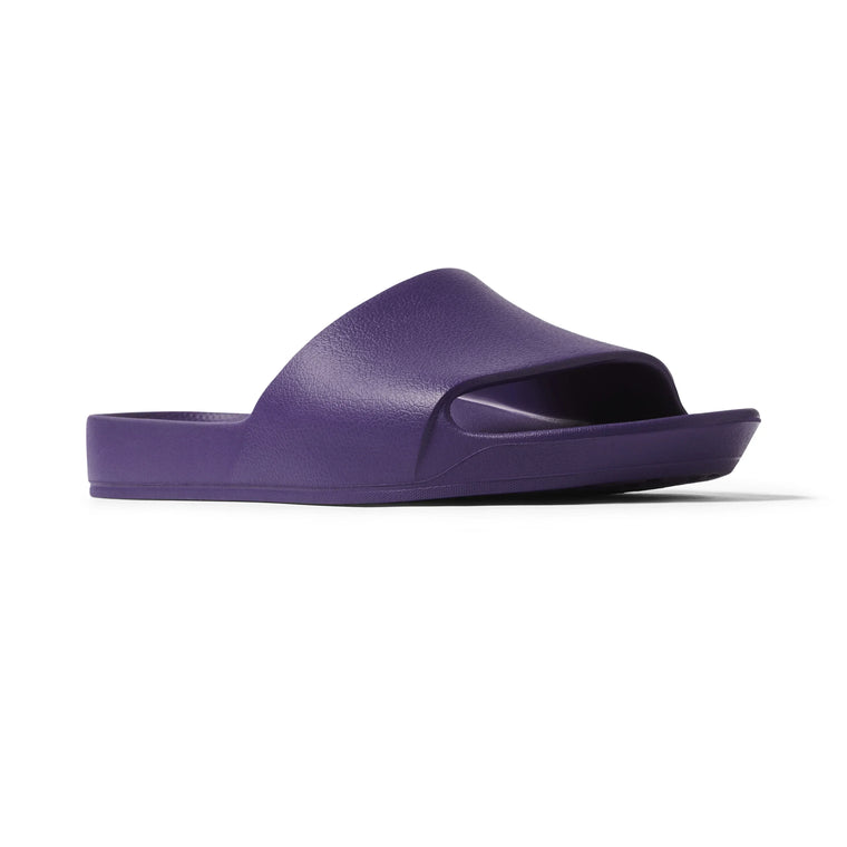 Archie Arch Support Unisex Slide Sandals - Purple SLD-SB-PAC