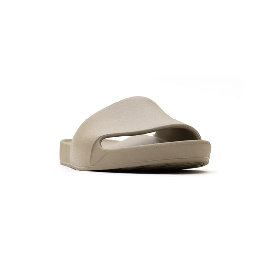 Archie Arch Support Unisex Slide Sandals - Taupe SLD-SB-TAP
