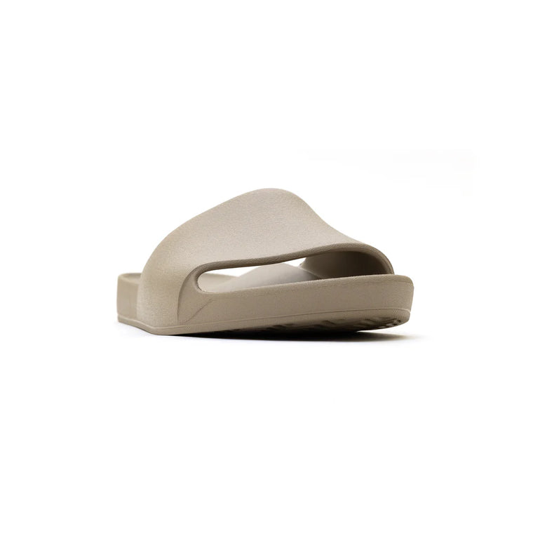 Archie Arch Support Unisex Slide Sandals - Taupe SLD-SB-TAP