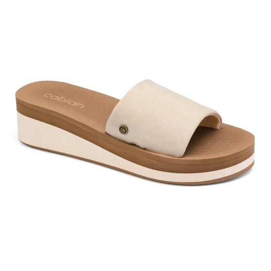 Cobian Women's Seville Slide Sandal - Taupe SVS23-240