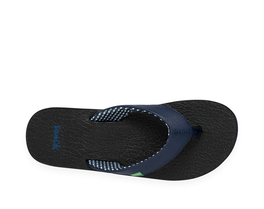 Sanuk Women's Yoga Mat Flip Flop - Navy SWS2908