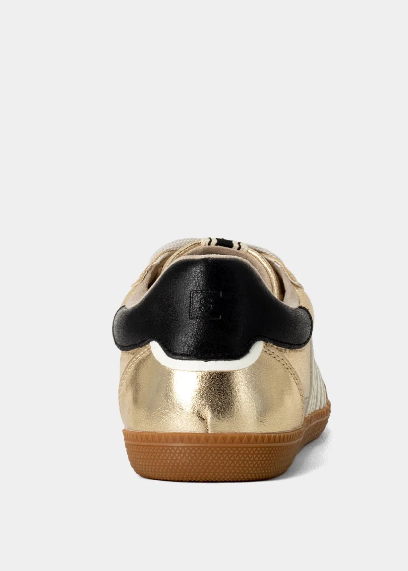 ShuShop Women's Stevie Casual Sneakers - Light Gold