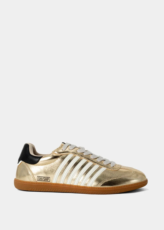ShuShop Women's Stevie Casual Sneakers - Light Gold