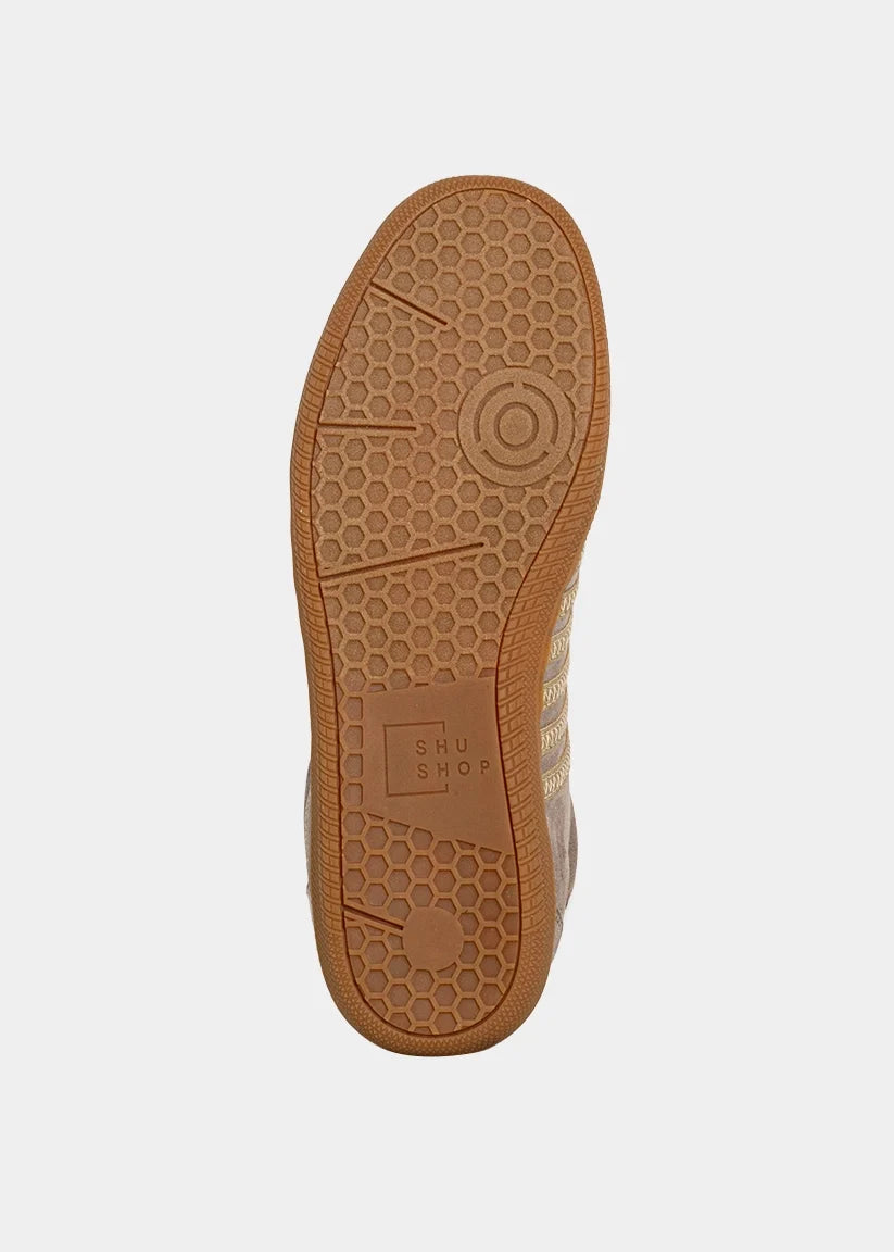 ShuShop Women's Stevie Casual Sneakers - Mink Suede 1446-294