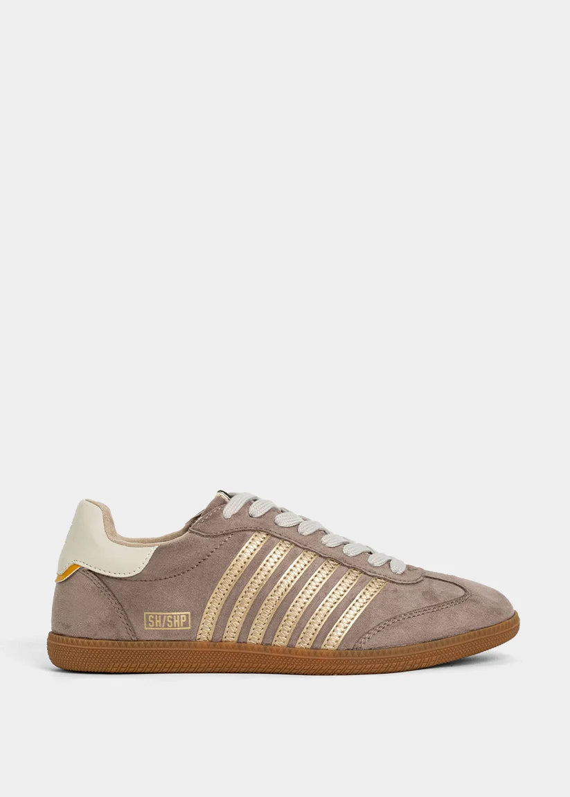 ShuShop Women's Stevie Casual Sneakers - Mink Suede 1446-294