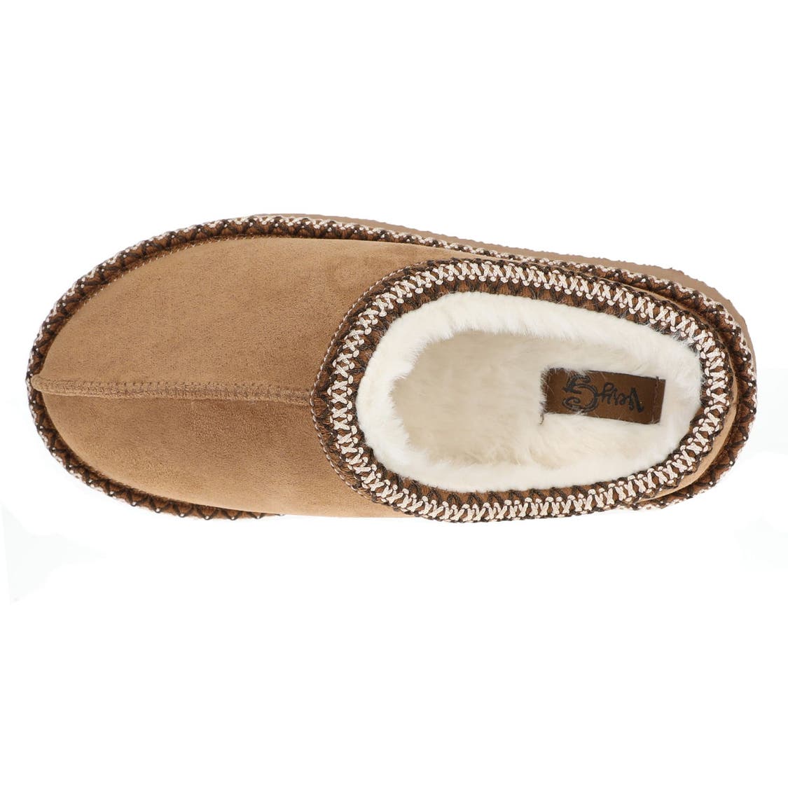 Very G Women's Christy Platform Slipper - Tan VGFL0084-251