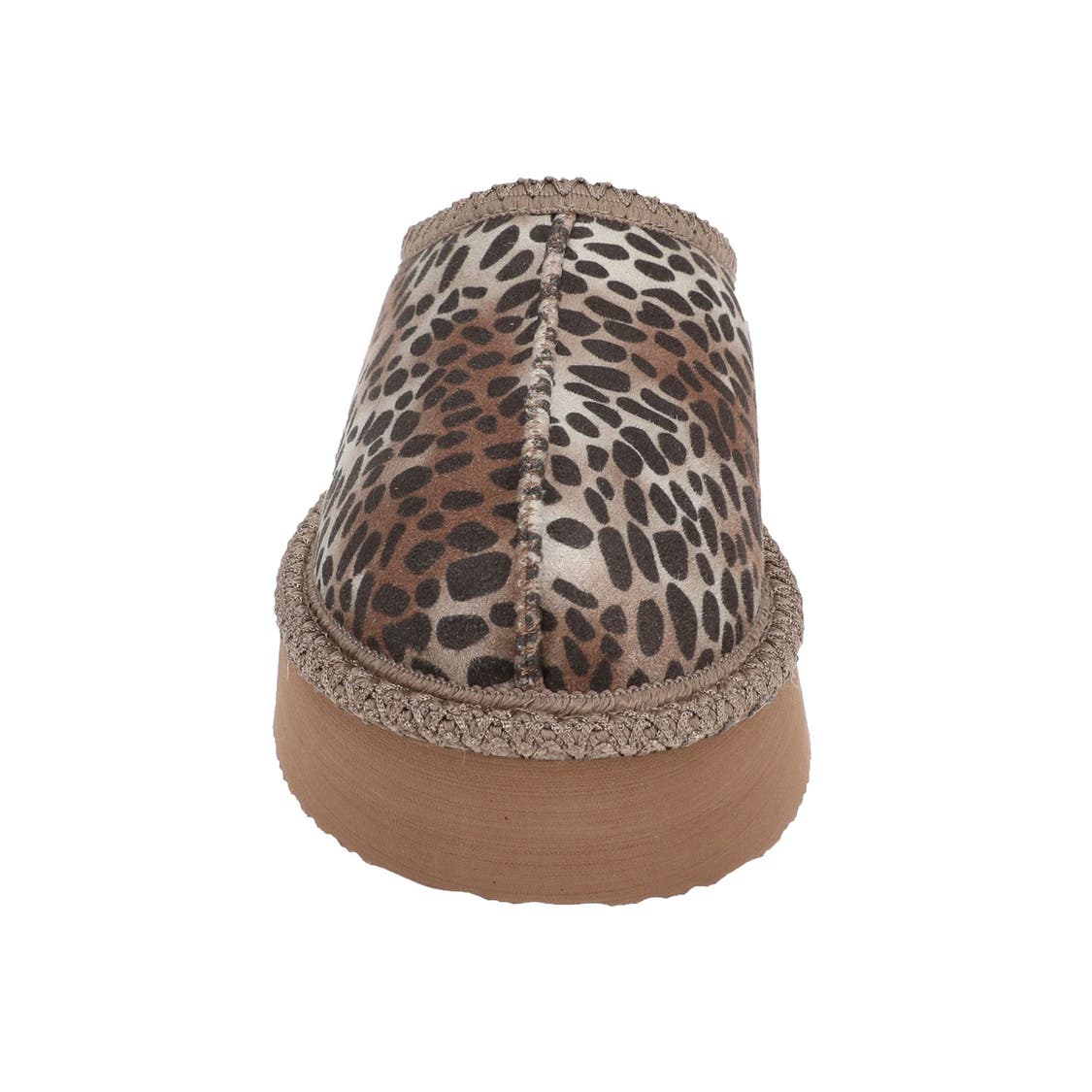 Very G Women's Christy Platform Slipper - Taupe/Leopard VGFL0084-279