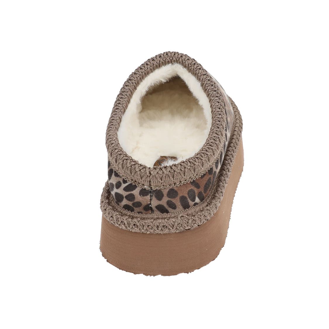 Very G Women's Christy Platform Slipper - Taupe/Leopard VGFL0084-279