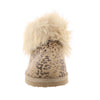 Very G Women's Frost Fuzzy Ankle Boot - Taupe Leopard VGLB0305