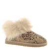 Very G Women's Frost Fuzzy Ankle Boot - Taupe Leopard VGLB0305